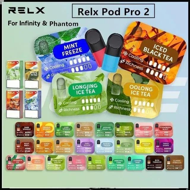 Relx Infinity Relx 4th generation Relx infinity 2 Relx 6th generation cartridge Relx Infinity 6th generation cartridge (English version) (cartridge x1) (common Relx 4, 5th generation host and universal machine)
